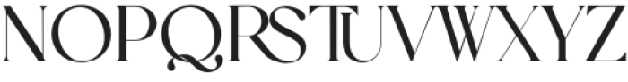 Akson Regular otf (400) Font LOWERCASE
