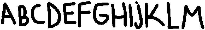 akthar ttf (400) Font UPPERCASE