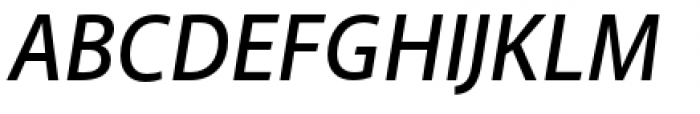Akagi Pro Semibold Italic Font UPPERCASE