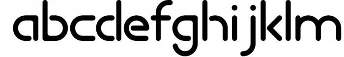 Akanta - Rounded Sans Serif Font LOWERCASE