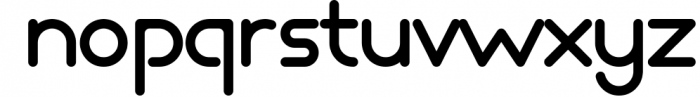 Akanta - Rounded Sans Serif Font LOWERCASE