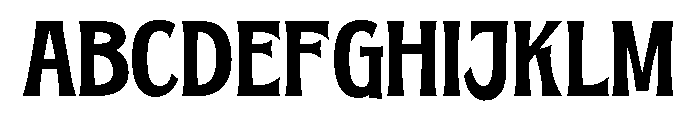 AKOODItrial Regular Font UPPERCASE