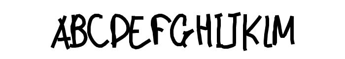 Aka-AcidGR-CuttingEdge Font UPPERCASE