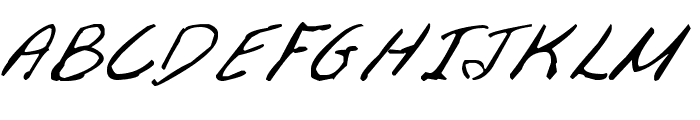 Aka-AcidGR-FifiTheCat Font UPPERCASE