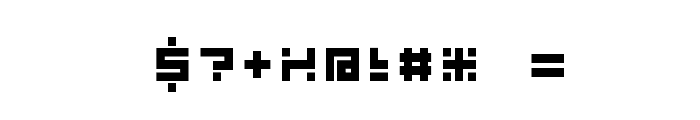 Aka-AcidGR-Micro Font OTHER CHARS