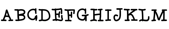 Aka-AcidGR-Serif Font UPPERCASE