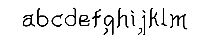 AkashiMF Font LOWERCASE