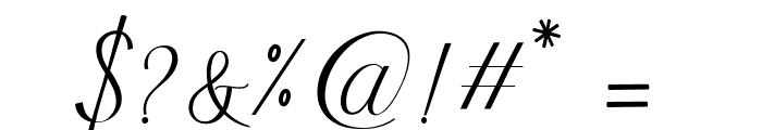 AkaylaScriptPERSONALUSE Font OTHER CHARS