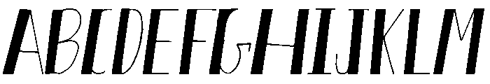 Akiva Font UPPERCASE