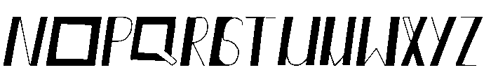 Akiva Font UPPERCASE