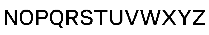 Akt Regular Font UPPERCASE