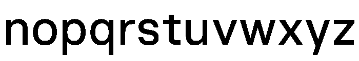 Akt Regular Font LOWERCASE