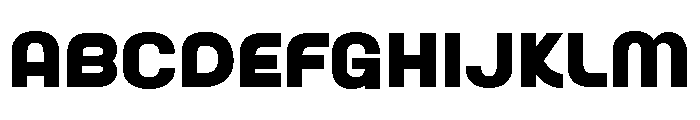 AkuinaPersonaluse-Black Font UPPERCASE