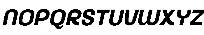 AkuinaPersonaluse-BoldSlanted Font UPPERCASE