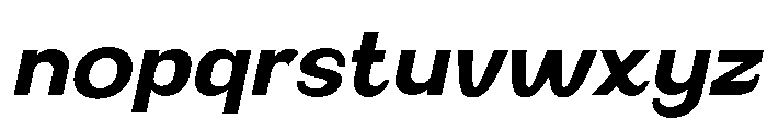 AkuinaPersonaluse-BoldSlanted Font LOWERCASE