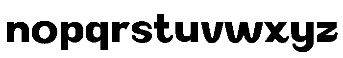 AkuinaPersonaluse-ExtraBold Font LOWERCASE