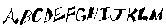ak__s_funky_trunky Font UPPERCASE