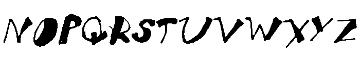 ak__s_funky_trunky Font UPPERCASE