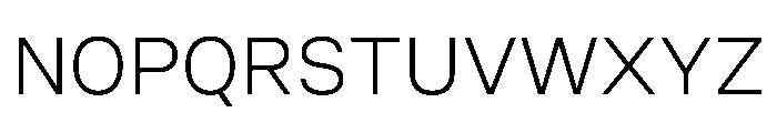 Akt 200 Font UPPERCASE