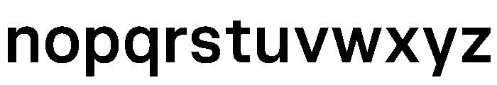 Akt 500 Font LOWERCASE