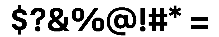 Akt 600 Font OTHER CHARS