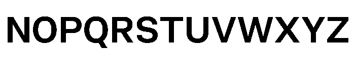 Akt 600 Font UPPERCASE