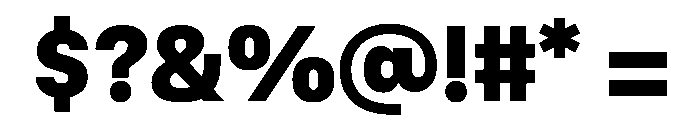 Akt 900 Font OTHER CHARS