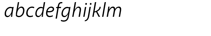 Akagi Pro Pro Book Italic Font LOWERCASE