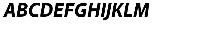 Akagi Pro Pro Extra Bold Italic Font UPPERCASE