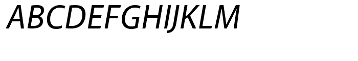 Akagi Pro Pro Medium Italic Font UPPERCASE