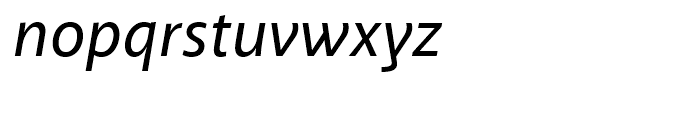 Akagi Pro Pro Medium Italic Font LOWERCASE