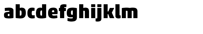 Akko Black Font LOWERCASE