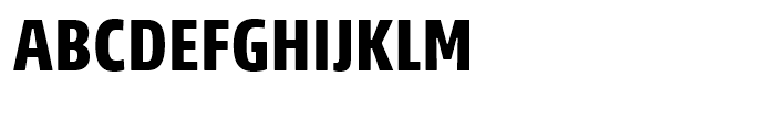 Akko Condensed Bold Font UPPERCASE