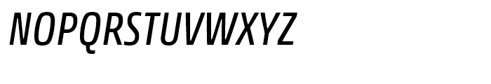 Akko Condensed Italic Font UPPERCASE