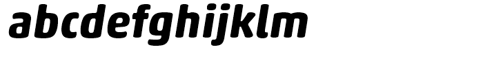 Akko Rounded Bold Italic Font LOWERCASE