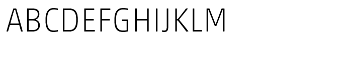Akko Thin Font UPPERCASE