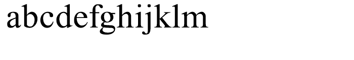 Aklimat Regular Font LOWERCASE