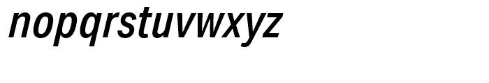 Aktiv Grotesk Condensed Medium Italic Font LOWERCASE