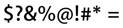 Akagi SemiBold Font OTHER CHARS