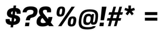 Akzentica 4F Bold Italic Font OTHER CHARS