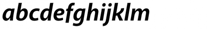 Akagi Bold Italic Font LOWERCASE