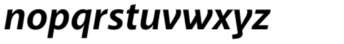 Akagi Bold Italic Font LOWERCASE