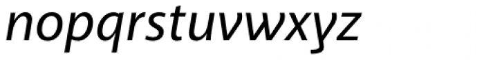 Akagi Medium Italic Font LOWERCASE