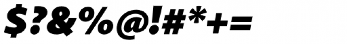 Akagi Pro Fat Italic Font OTHER CHARS