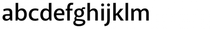 Akagi Pro SemiBold Font LOWERCASE