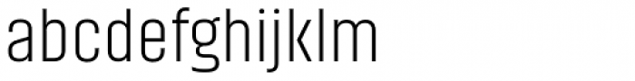 Akhand Extralight Font LOWERCASE