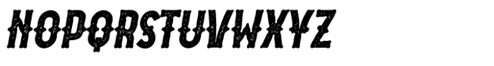Akira Jimbo v2 Stamp Italic West Font UPPERCASE