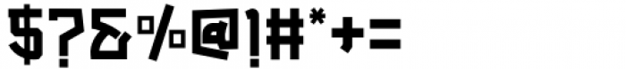Akisa Regular Font OTHER CHARS