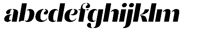 Akisan Black Expanded Slant FONT