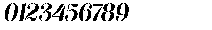 Akisan Black Semi Condensed Slant Font OTHER CHARS